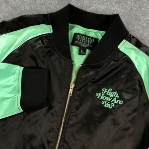 Jeffree Star Cosmetics Mens L Green Long Sleeve Jacket